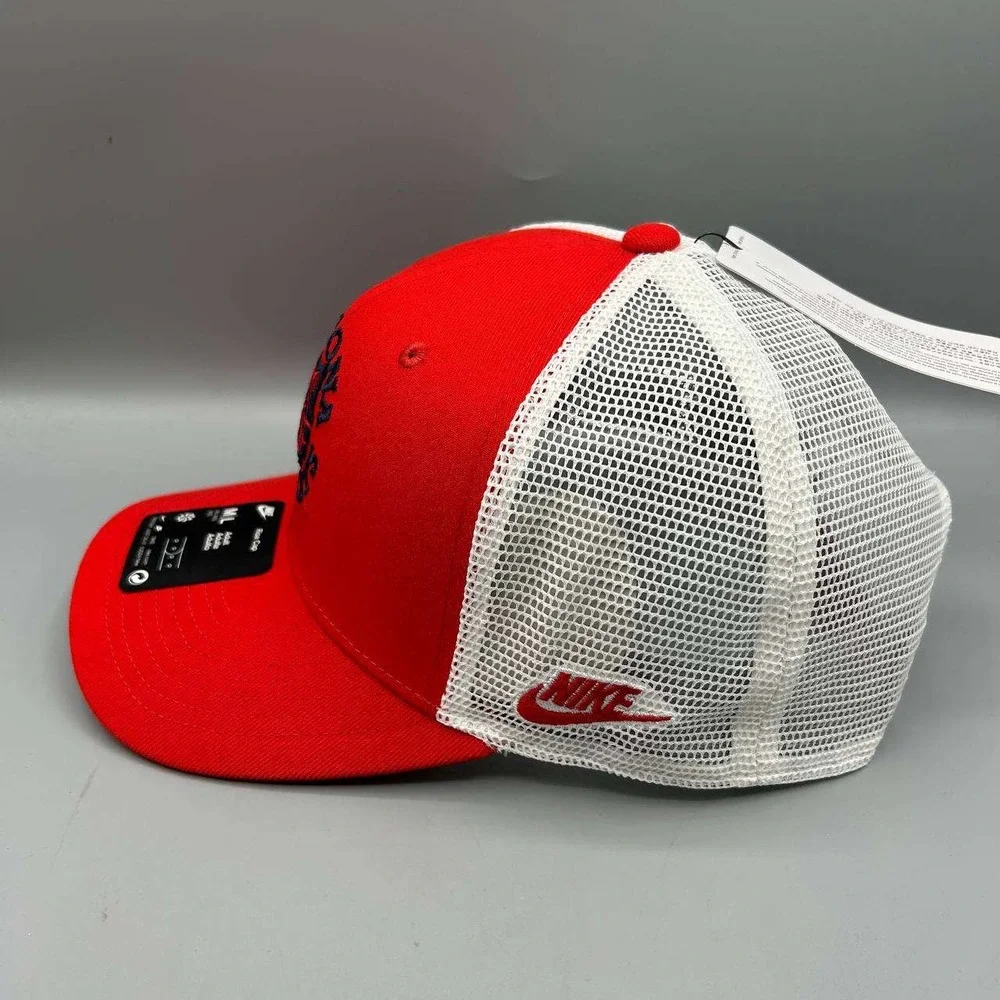 Nike Rise Arizona Wildcats Trucker Hat Men M-L Red White Snap Back Cap New